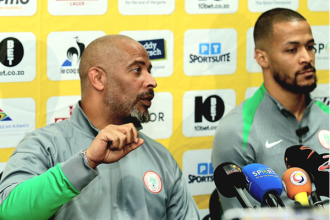 Chelle Charges Super Eagles to Deliver Crucial Victory in Polokwane