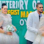 “He’s not going anywhere” – American woman celebrate 2 months wedding with her Nigerian husband