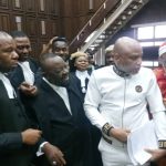 Kanu, legal team hold private meeting in courtroom ahead of defence opening