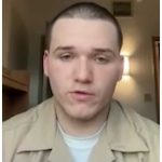 Navy Sailor Helps Rescue Man from Burning Car