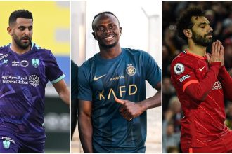 Mane, Mahrez lead Top 10 Highest Paid African Footballers Weekly Salaries 2025