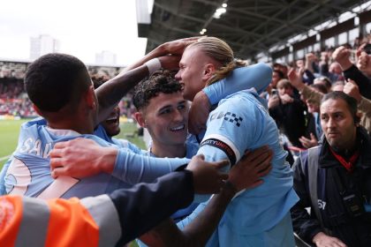 Premier League: Unstoppable Haaland fires Man City to within 3 points of leaders Arsenal