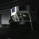 ESA’s lunar lander on a simulated moon photo of the day for Oct. 28, 2025