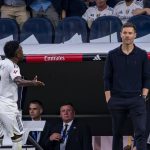 Vinicius accused of deliberately snubbing Xabi Alonso in apology to club after touchline tensions