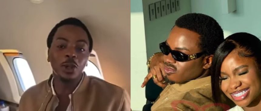 “Thank You for Marrying Right” – Enioluwa Appreciates Bestie Priscilla for Private Jet Experience