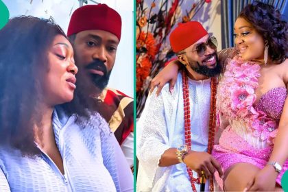 Peggy Ovire Shuts Down Divorce Rumours with Video of Her & Husband Frederick Leonard on Set