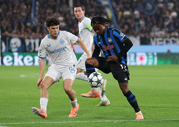 UCL: Lookman Features In Atalanta’s Comeback Win Over Club Brugge
