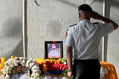 Hamas transfers deceased hostage’s coffin to Red Cross officials in Gaza