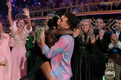 Dancing with the Stars’ Jordan Chiles and Ezra Sosa Get Bleeped After Hearing Their Scores