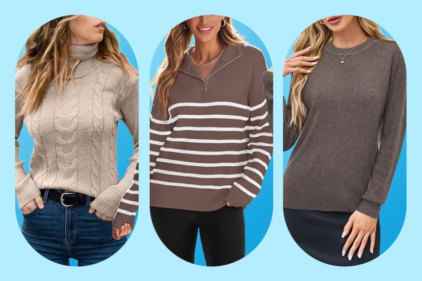 The 8 Coziest Fall 2025 Sweaters on Amazon Are Under 