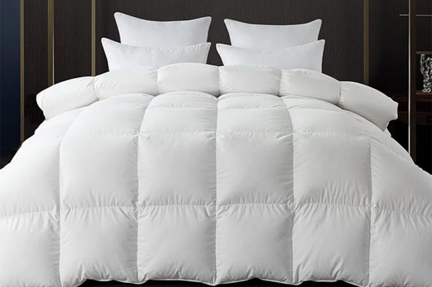 This Hot Sleeper-Approved Down Comforter Is on Sale for  at Amazon
