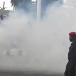 Chaos in Abuja as Police Disperse Pro-Kanu Protest with Teargas