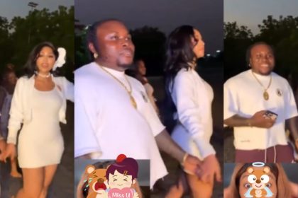 Social Media Erupts as Regina Daniels Spotted with Mystery Man Amid Marriage Crisis Rumours
