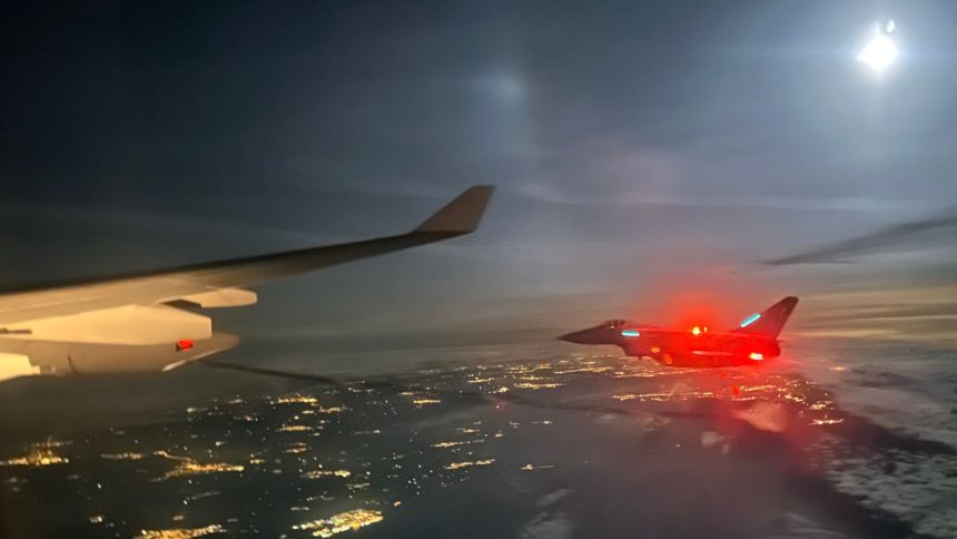 Sky News joins NATO air patrol designed to deter Russia from pushing boundaries | World News