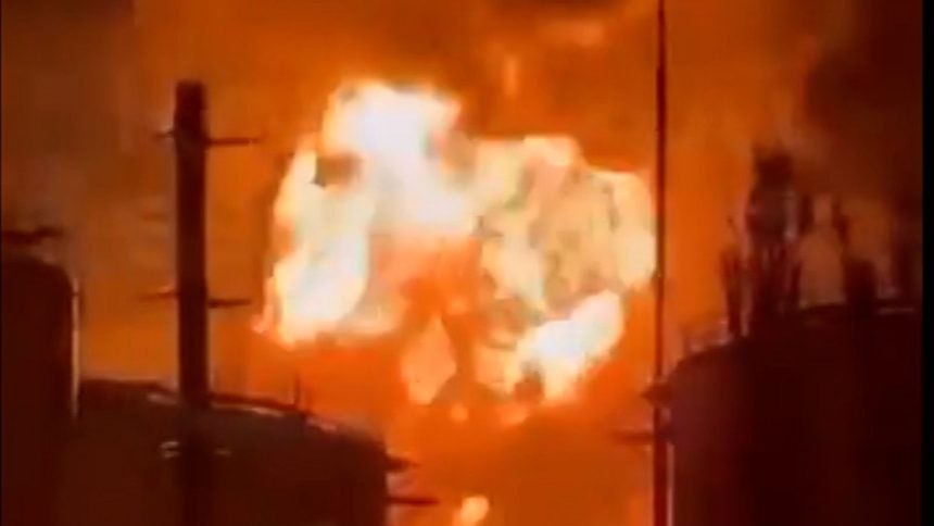 Ukraine says it has struck oil terminal in Crimea and key Russian explosives factory | World News