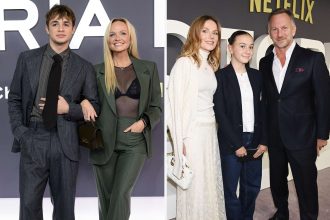 Geri Halliwell, Emma Bunton Step Out with Kids at Victoria Beckham’s Premiere