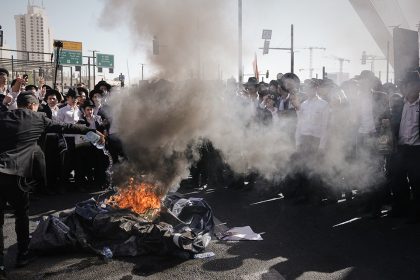 Jerusalem protests turn violent over ultra-Orthodox military conscription