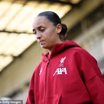 Liverpool women’s star is rushed to hospital after suffering horror injury – causing WSL match to be delayed for over 10 minutes