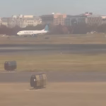 Chaos across America as bomb threat halts ALL flights in and out of DC