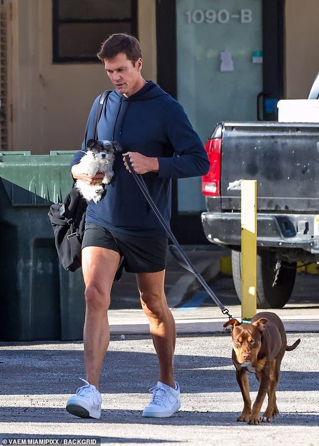 Tom Brady stuns fans by revealing his dog Junie is a CLONE of old family pet after they drew blood before its death