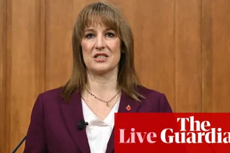 Reeves refuses to say she will stick to manifesto pledge on tax rises and insists she must face world ‘as it is’ – UK politics live | Politics