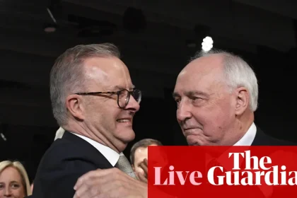 Australia politics live: Keating says he gave ‘fighting points’ to PM for Trump meeting in case president turned nasty | Australia news