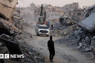 Hamas hands Red Cross coffin it says contains Gaza hostage’s body