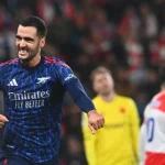 Merino brace helps Arsenal defeat Slavia Prague