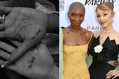 Ariana Grande, Cynthia Erivo Get Matching Tattoos to Celebrate ‘Wicked: For Good’
