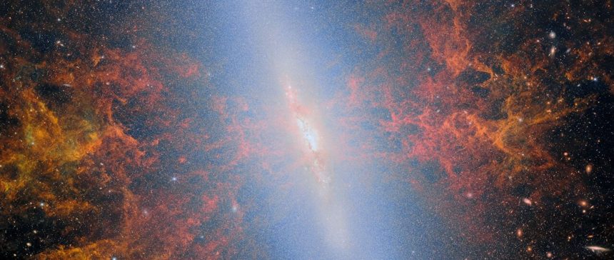 James Webb telescope reveals the blazing heart of an iconic galaxy — Space photo of the week