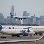 Two United Airlines planes collide on New York’s LaGuardia tarmac following day of ground stops and wind alerts