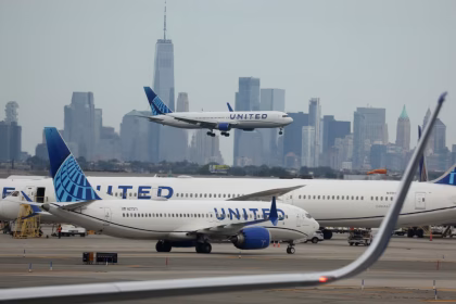 Two United Airlines planes collide on New York’s LaGuardia tarmac following day of ground stops and wind alerts
