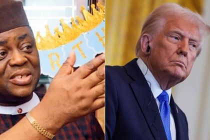 Femi Fani-Kayode blasts Donald Trump over US warning, dares him