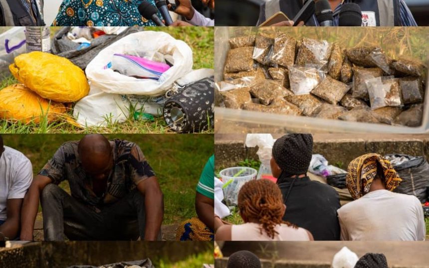 Edo State Cracks Down On Drug Dealers, Arrests Suspects Including Breastfeeding Mother