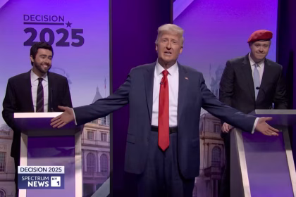 SNL’s Trump boasts about cognitive test as he hijacks mock NYC mayoral debate in Cold Open sketch: ‘It’s about me’