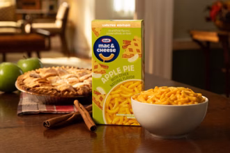 Kraft debuts new desert flavor for its famous mac and cheese in time for Thanksgiving