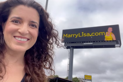 A California woman put her face on giant billboards searching for love. Then ‘next-level hate mail’ rolled in