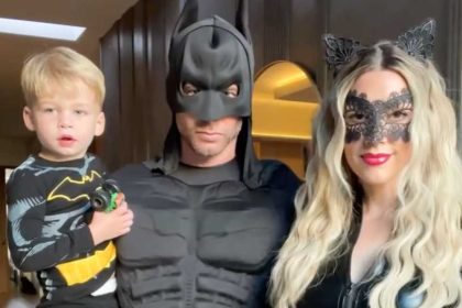 Tarek and Heather Rae El Moussa Share 2-Year-Old Son Tristan’s Super Halloween Costume