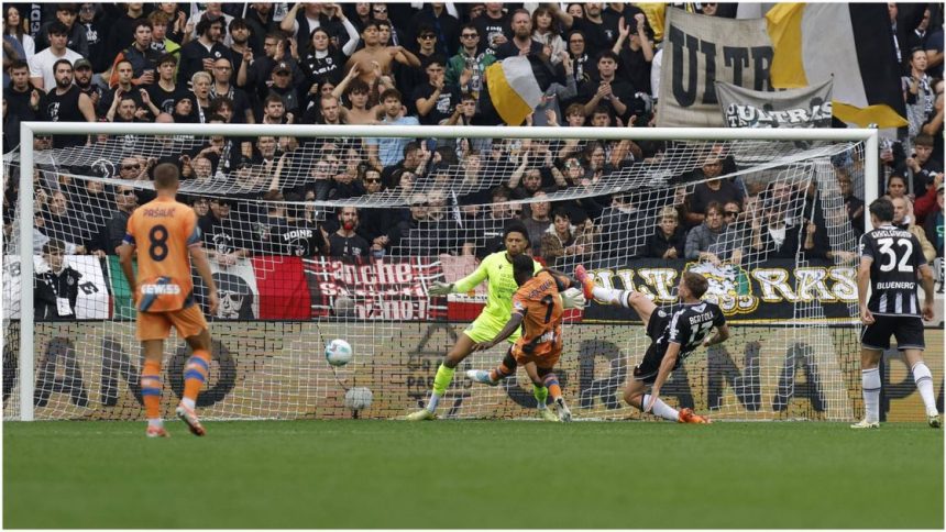 Udinese vs Atalanta: Lookman dropped after rocket goal as Okoye shines, keeps clean sheet