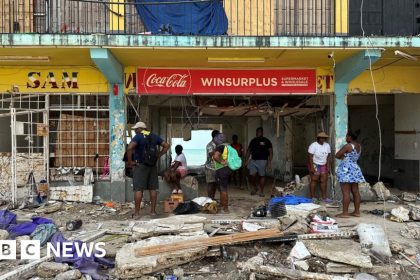 Desperation in Black River, Jamaica, after Hurricane Melissa