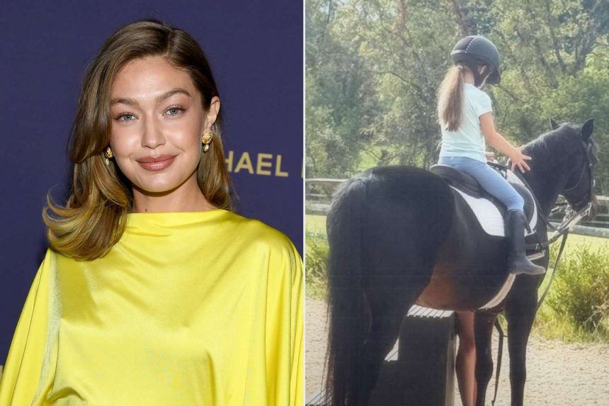 Gigi Hadid Shares Photos from Sweet Fall Moments with Her Daughter Khai