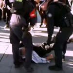 Police clash with pro-Palestinian protesters at Sydney defence expo | Gaza