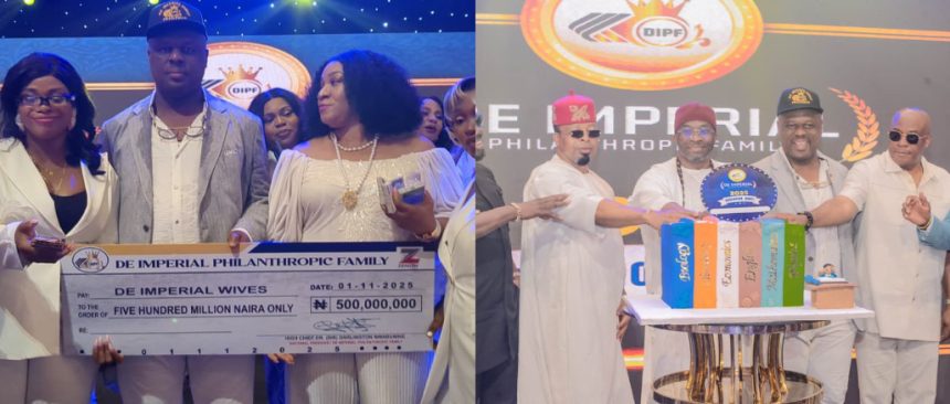 De Imperial Philanthropic Family Splashes Half a Billion Naira on Spouses