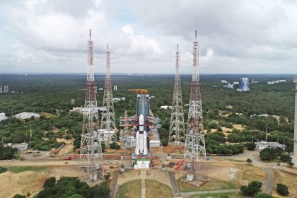Watch India’s most powerful rocket launch a huge military communications satellite to orbit today