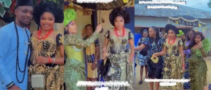 “I Broke the Family Pattern”- Nigerian Lady Marries at 53, Breaks 53-Year Family Pattern