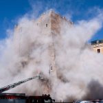 Torre dei Conti: Worker trapped after medieval tower collapses during renovation work in Rome | World News
