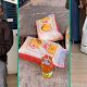 Christmas: Nigerian Company Shares Bags of Rice, Cooking Oil And Plenty of Goodies To Staff