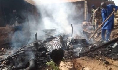 Oyo: Fire ravages mechanic workshop in Ogbomoso
