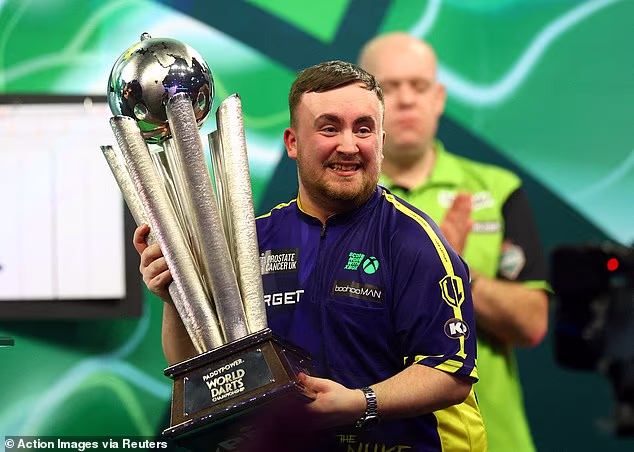 Inside the lives of darts WAGs: Luke Littler’s beautician girlfriend, the glamour model and walk-on girl who is one star’s ‘rock’ and the British fan a five-time world champion ‘left his wife for’