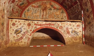 Stunning ‘Good Shepherd Jesus’ mural discovered in ancient tomb proves significant Bible verse